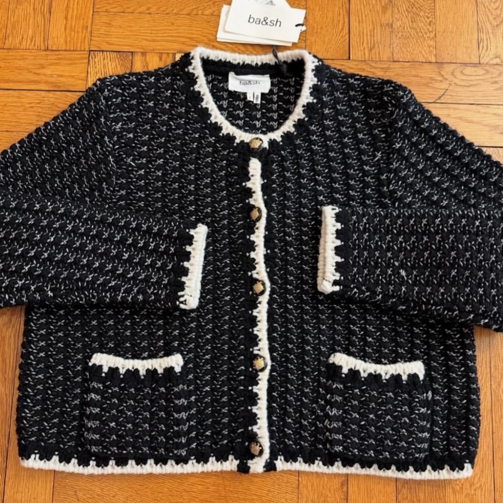 New-BA&SH
Bill cardigan | Black - Picture 6 of 14